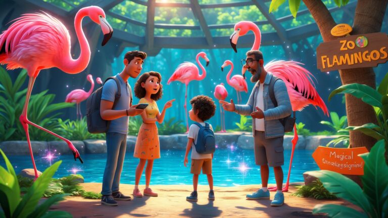 Lach Mal! - Flamingos haben nur ein Bein (Background)