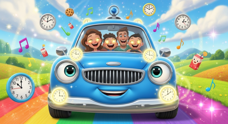 LachMal! - Familienautos sind echte Zeitmaschinen (Background)