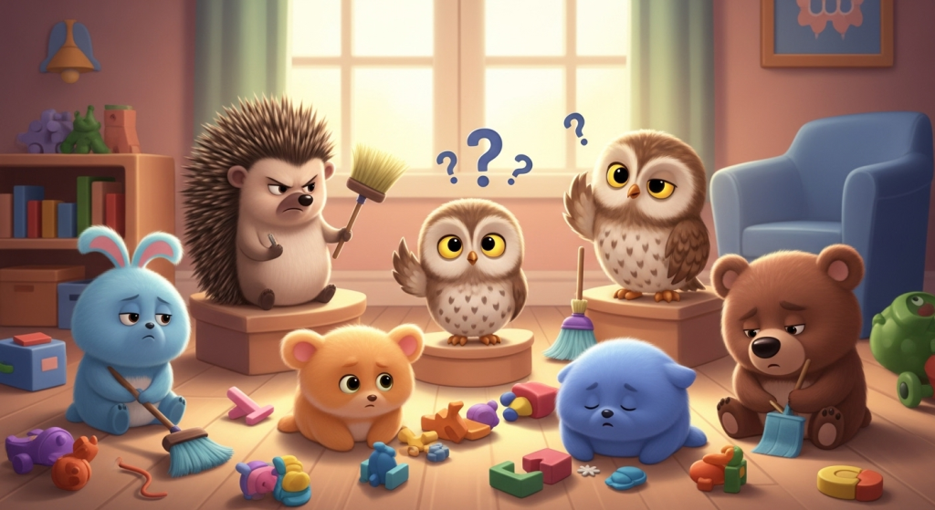 Lies mal! - Kinder - 7 Gründe warum aufräumen nervig ist (und warum dein Zimmer trotzdem wie ein Chaos-Labor aussehen darf) (Artikel 2)