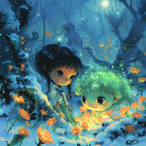 Träum mal - Das Geheimnis des Frostblumengartens