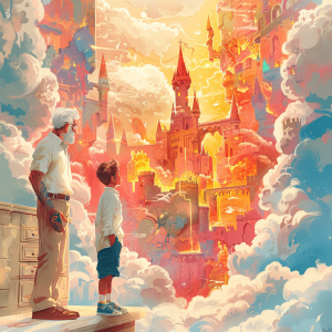 Träum mal - Die Wandmalereien der Prismenwolkenstadt