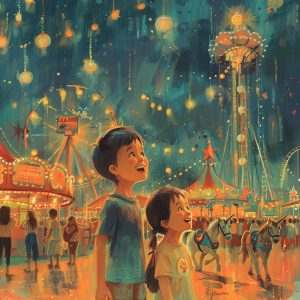 Träum mal - Mutige Herzen im bunten Jahrmarkt