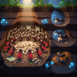 Ameisen-Aufstände in der Natur