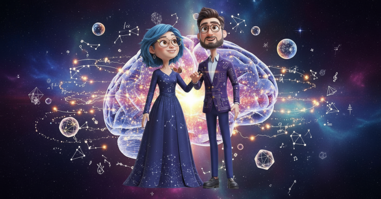 Denk Mal-Das wundervolle Gehirnnetzwerk (Custom Background)