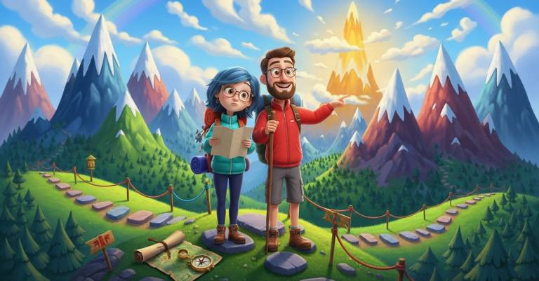 Denk Mal-Der Weg zum Gipfel (Custom Background)