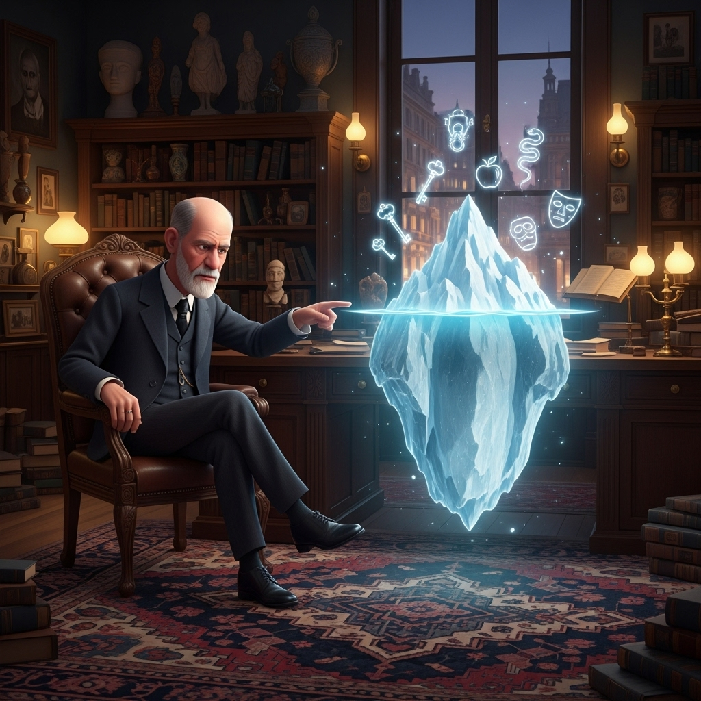 Denk Mal-Der geheimnisvolle Eisberg im Kopf (Hintergrund)