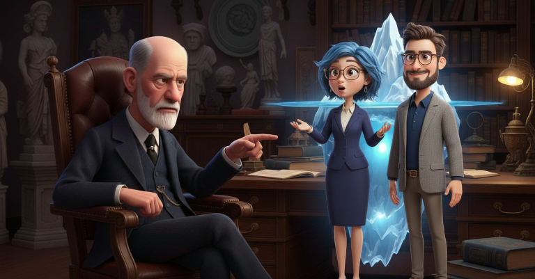 Denk Mal-Der geheimnisvolle Eisberg im Kopf (Custom Background)