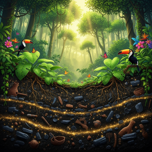 Denk Mal-Der magische Boden im Regenwald (Hintergrund)