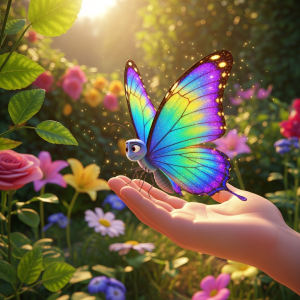 Denk Mal-Der magische Wunsch-Schmetterling (Hintergrund)