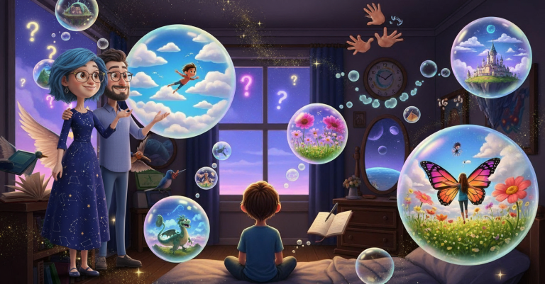 Denk Mal-Die Traumwelt und Wirklichkeit (Custom Background)