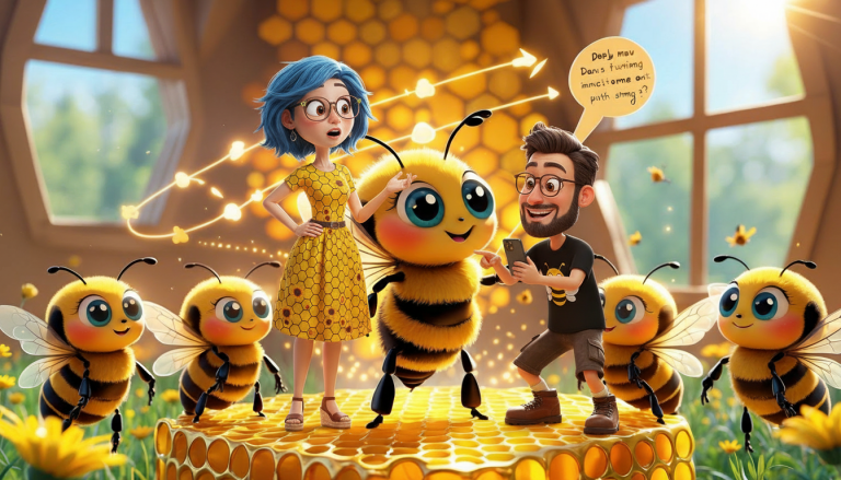 Denk Mal-Die geheime Bienensprache (Custom Background)