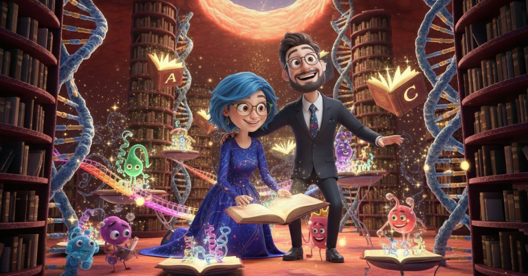 Denk Mal-Mein DNA-Buch (Custom Background)