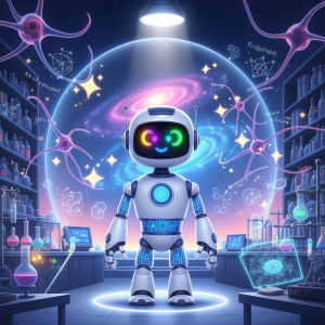 Denk Mal-Roboter mit Gefühlen (Hintergrund)