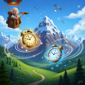 Denk Mal-Zeitreisen durch Schwerkraft (Hintergrund)