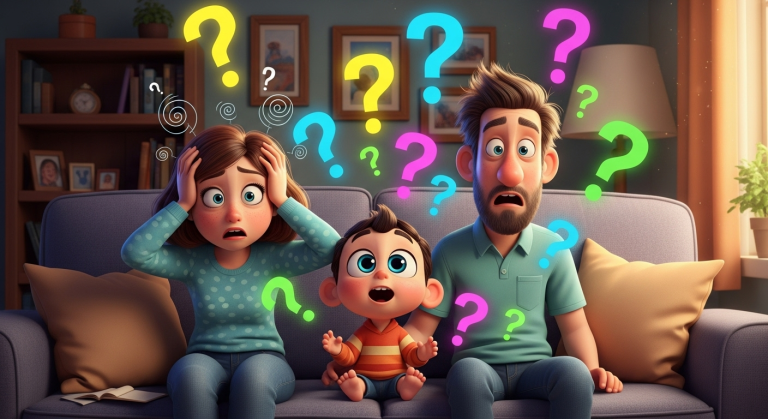 Lach Mal! - Das Warum-Warum-Warum Familiendilemma (Background)