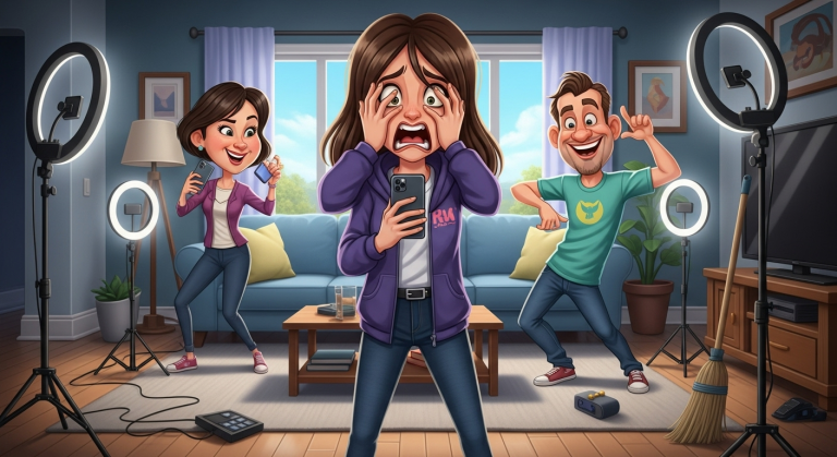 Lach Mal! - Eltern-TikTok zerstört Glaubwürdigkeit (Background)