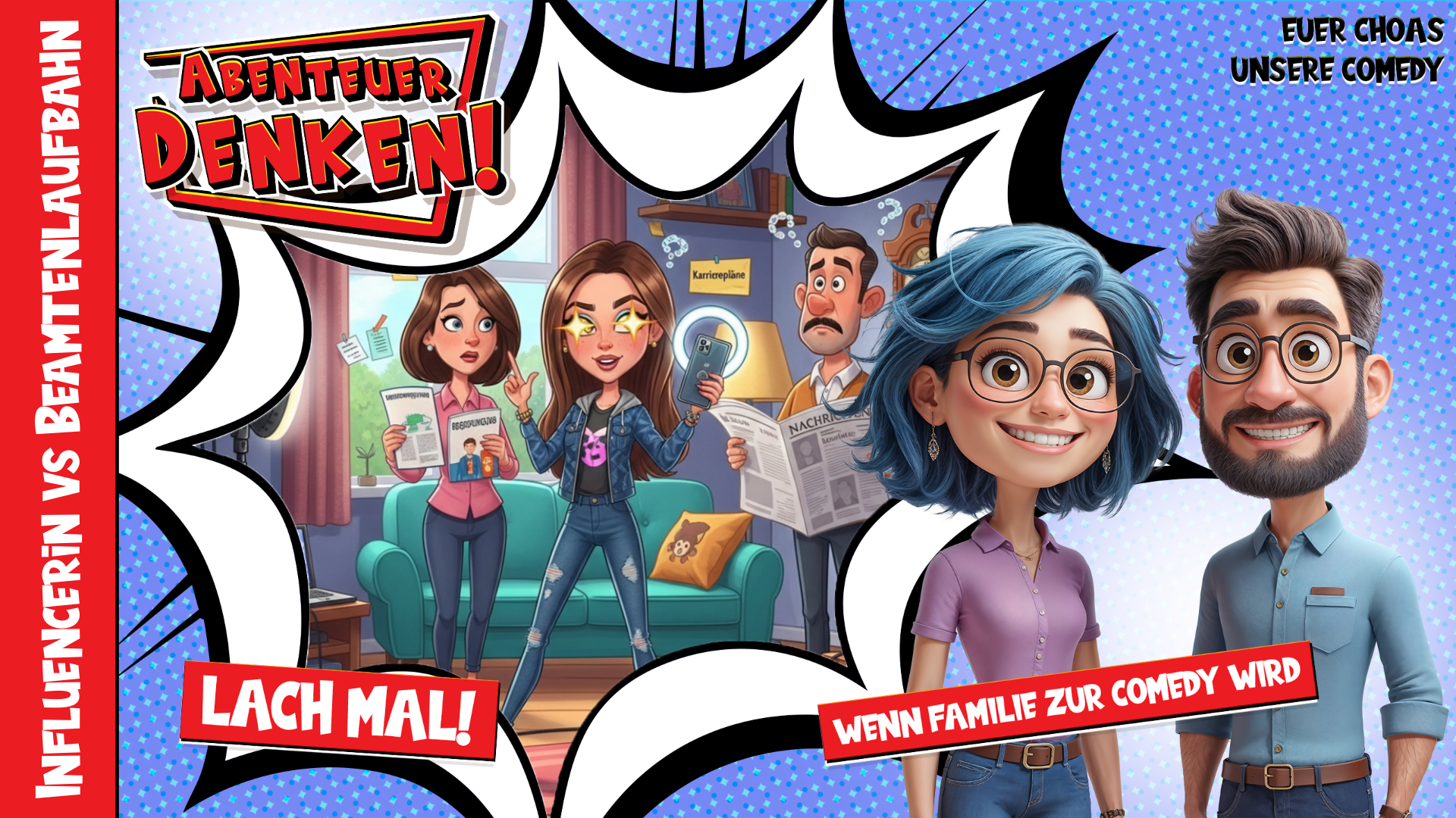 Lach Mal! - Influencerin vs Beamtenlaufbahn (Thumbnail)