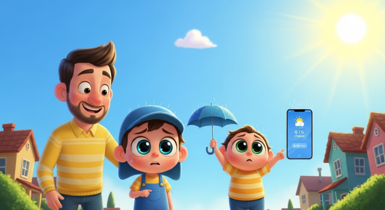 Lach Mal! - Kinder als Wetter-Experten heute (Background)