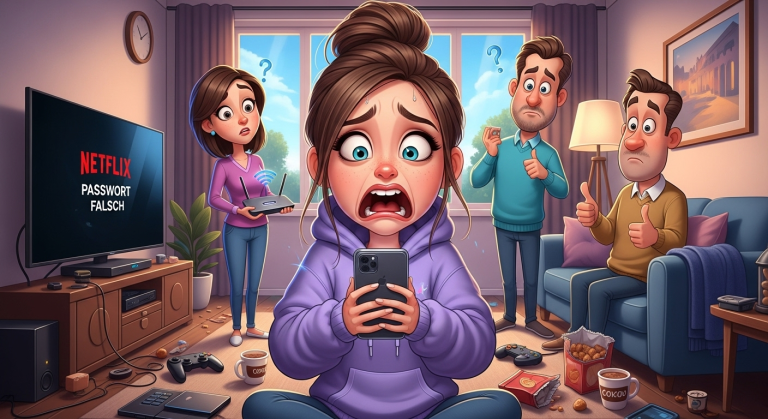Lach Mal! - Netflix-Passwort-Apokalypse zu Hause (Background)