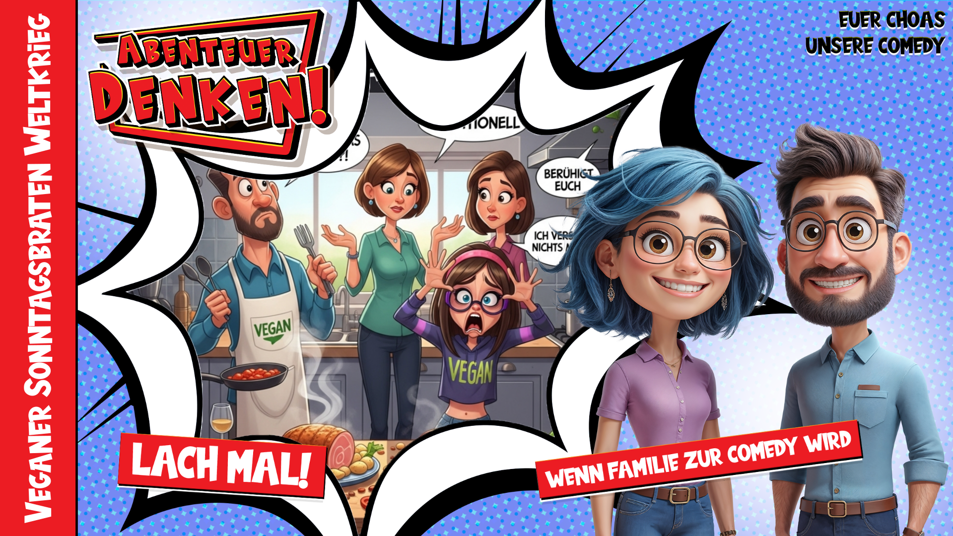 Lach Mal! - Veganer Sonntagsbraten Weltkrieg (Thumbnail)