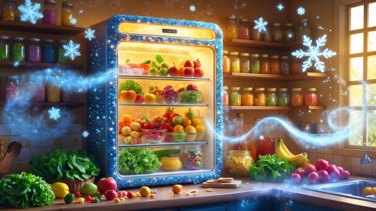 Lausch mal! - Der nachdenkliche Kühlschrank (Background)