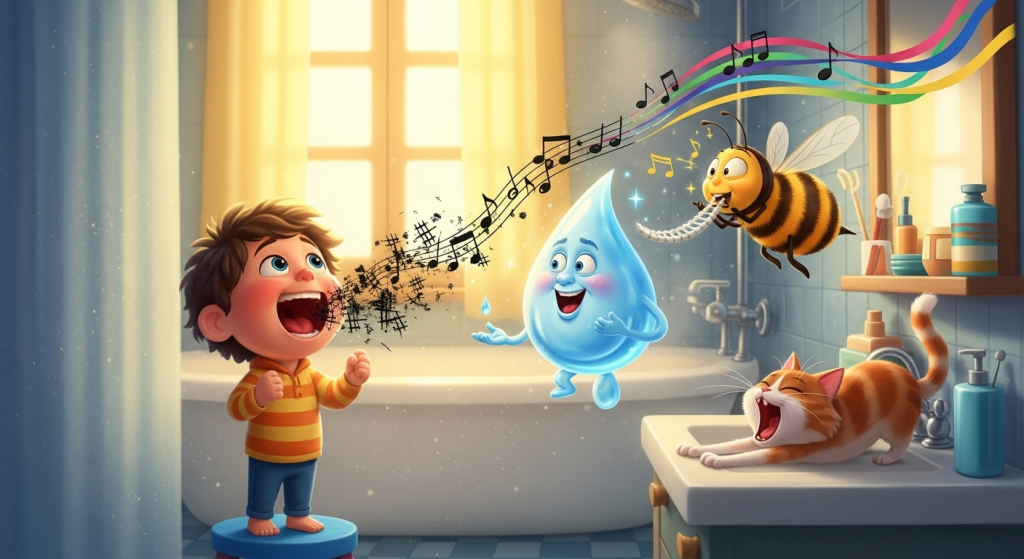 Lies mal! - Kinder - 7 verrückte Gründe warum deine Stimme morgens kratzig ist (und warum Eltern dabei komische Geräusche machen) (Artikel 3)