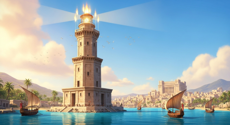 War Mal! - Der Pharos von Alexandria (Background)