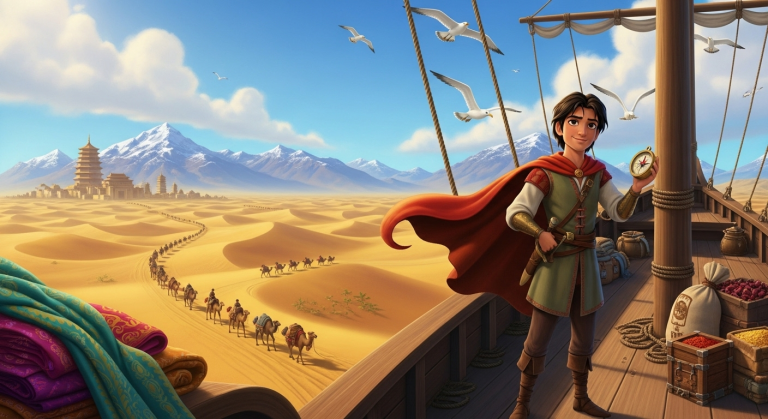 War Mal! - Marco Polos Wunderreise (Background)