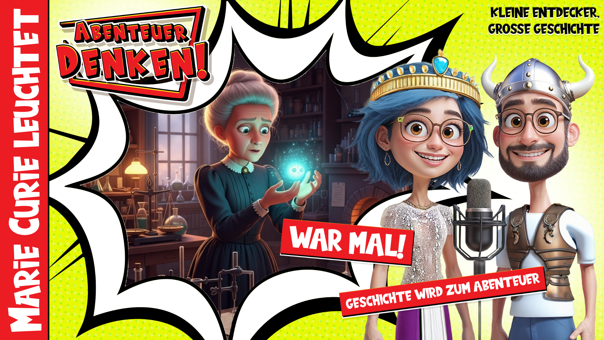 War Mal! - Marie Curie leuchtet (Thumbnail)