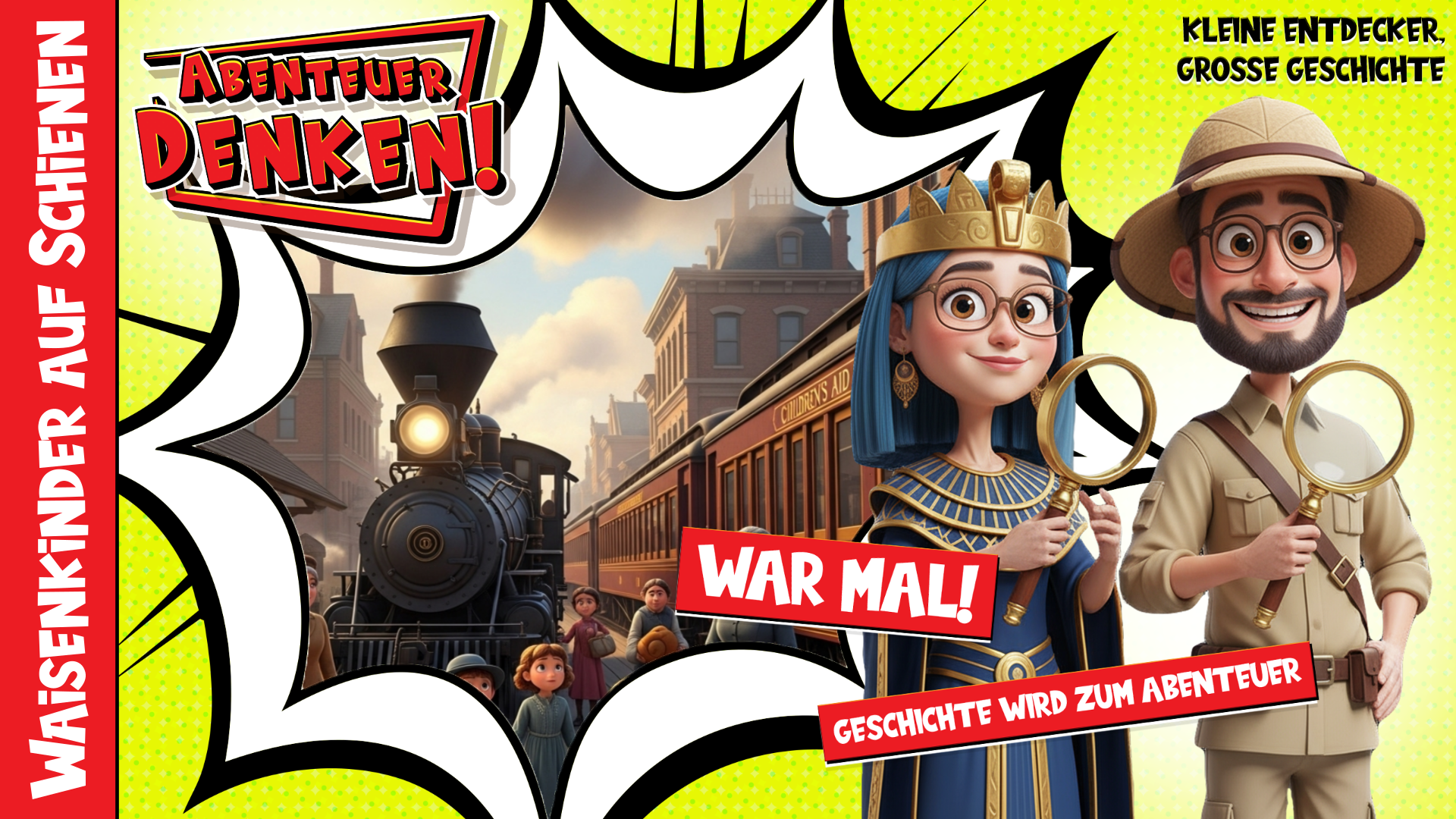 War Mal-Waisenkinder auf Schienen (Thumbnail)