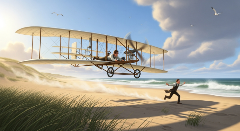 War Mal! - Wright-Brüder: Erster Flug (Background)