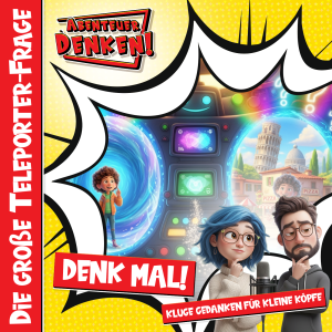 Denk Mal-Die große Teleporter-Frage (Cover)