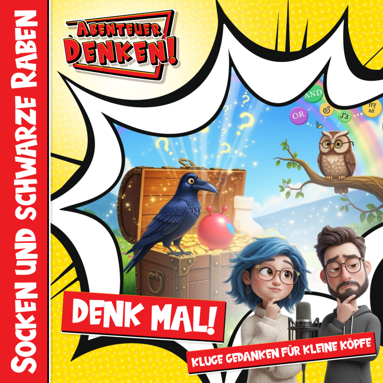 Denk Mal-Socken und schwarze Raben (Cover)