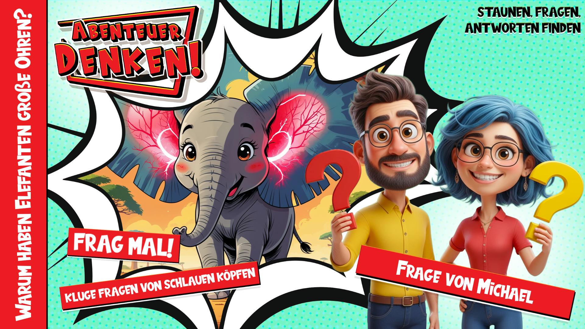 Frag Mal-Warum haben Elefanten große Ohren? (Thumbnail)