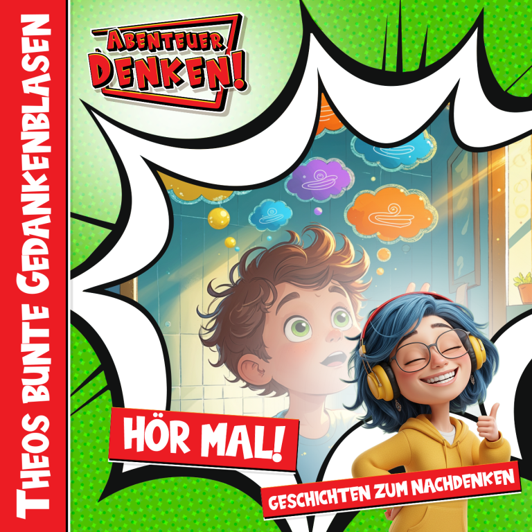 Hoer Mal-Theos bunte Gedankenblasen (Cover)