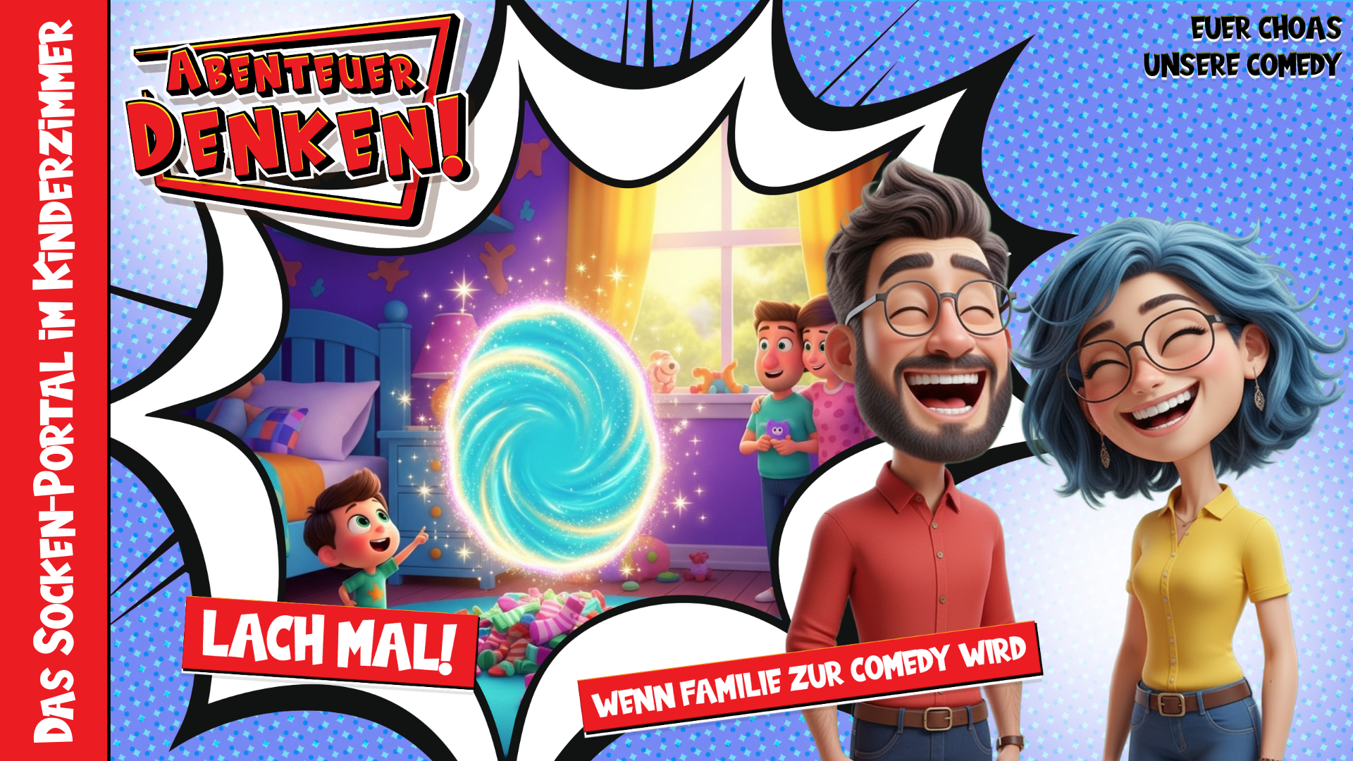 Lach Mal-Das Socken-Portal im Kinderzimmer (Thumbnail)