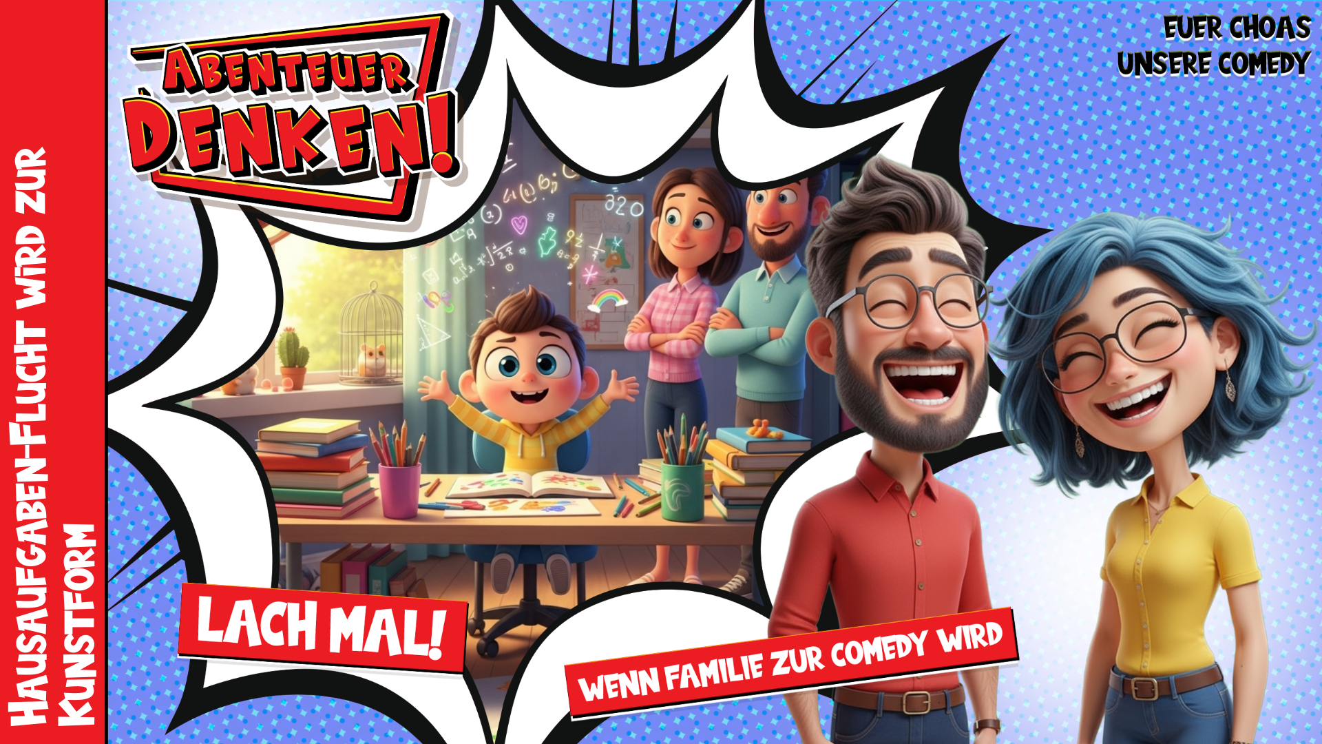 Lach Mal-Hausaufgaben-Flucht wird zur Kunstform (Thumbnail)