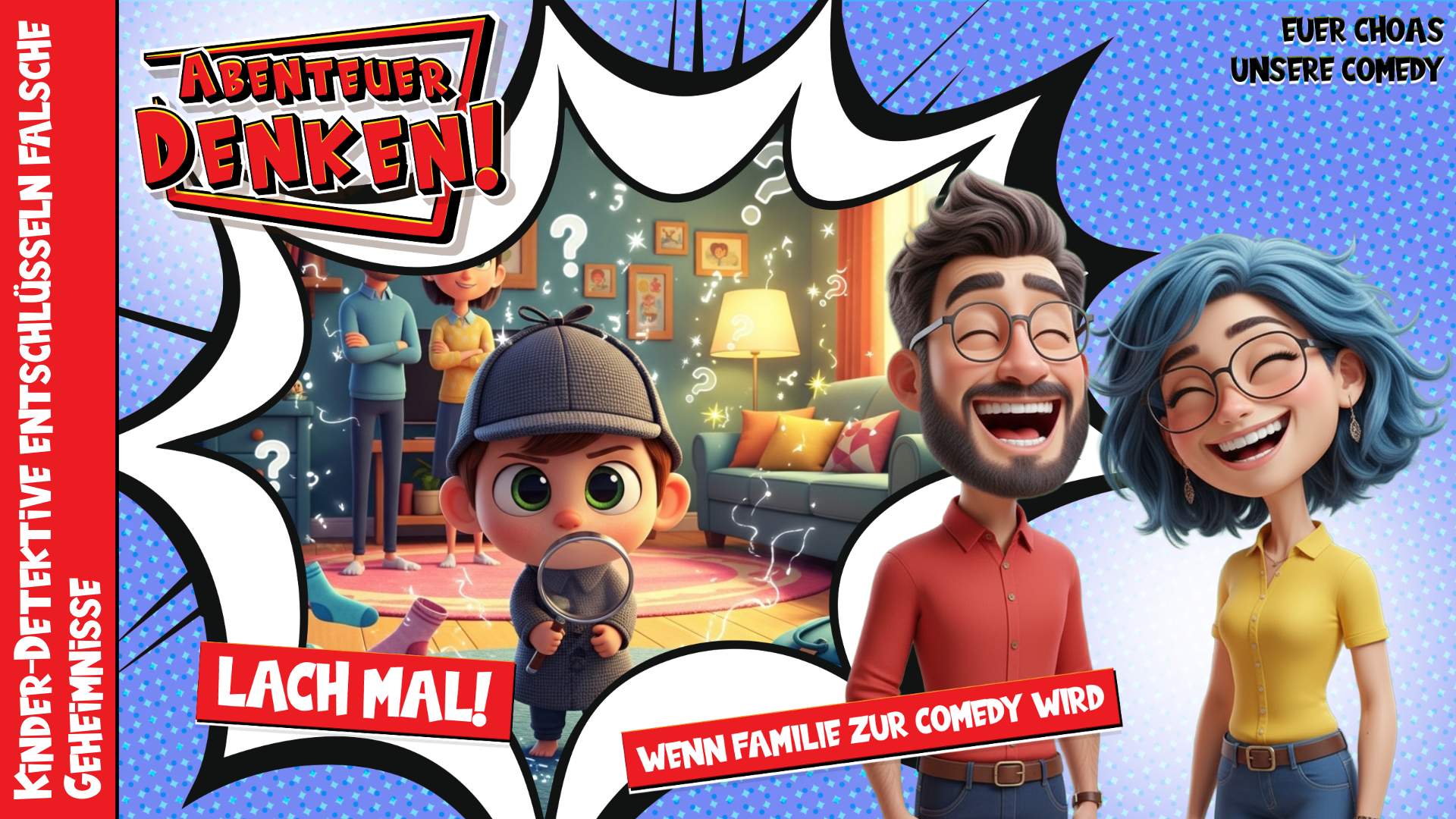 Lach Mal-Kinder-Detektive entschlüsseln falsche Geheimnisse (Thumbnail)
