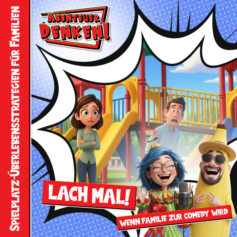 Lach Mal-Spielplatz-Überlebensstrategien für Familien (Cover)