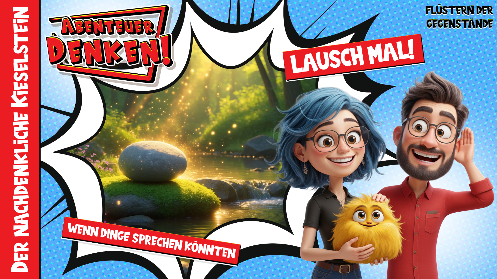 Lausch Mal-Der nachdenkliche Kieselstein (Thumbnail)