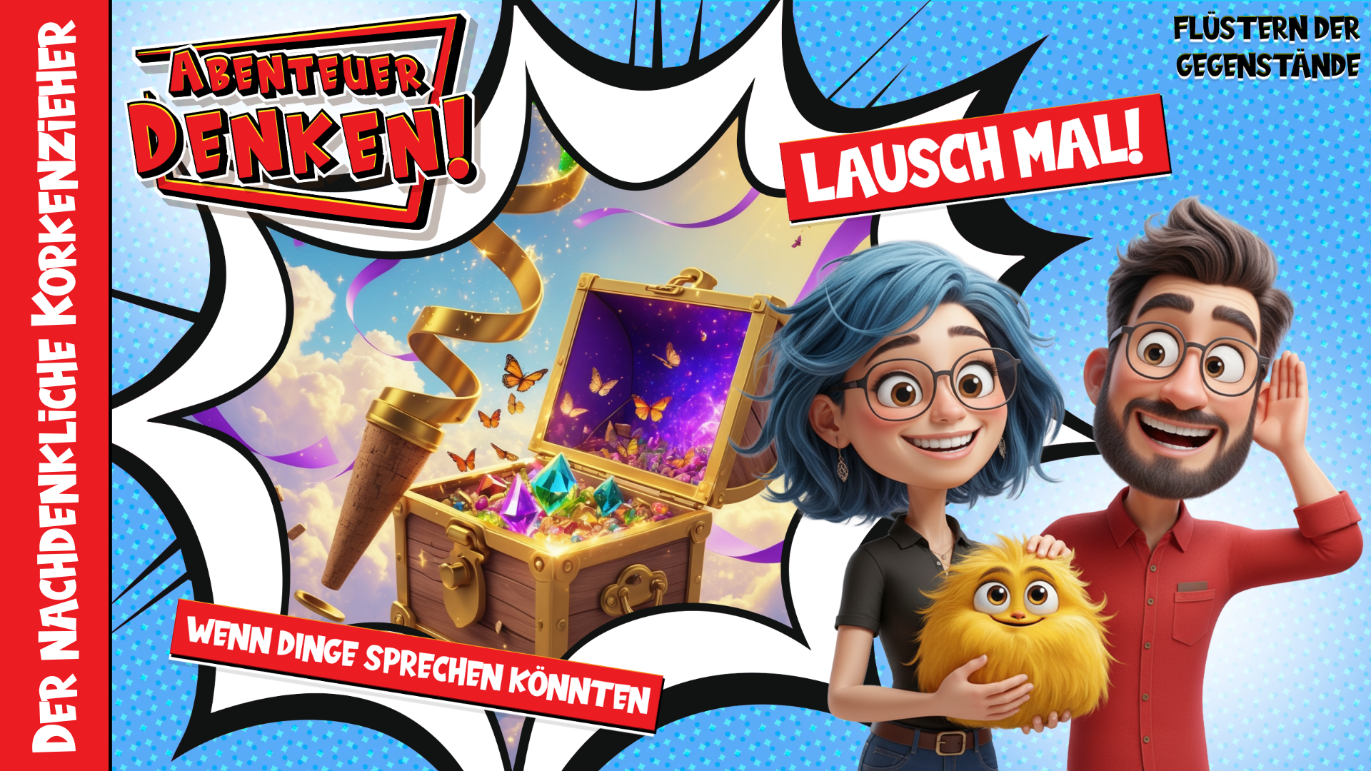 Lausch Mal-Der nachdenkliche Korkenzieher (Thumbnail)