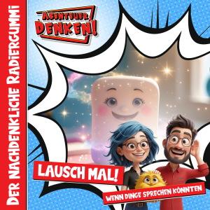 Lausch Mal-Der nachdenkliche Radiergummi (Cover)