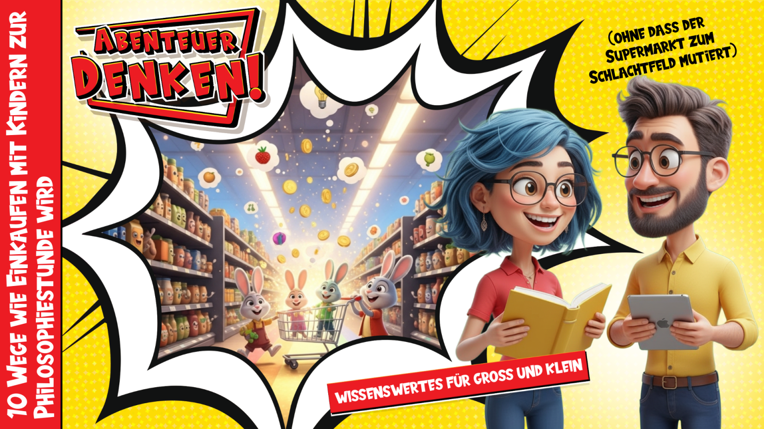Lies Mal-10 Wege wie Einkaufen mit Kindern zur Philosophiestunde wird (ohne dass der Supermarkt zum Schlachtfeld mutiert) (Thumbnail)