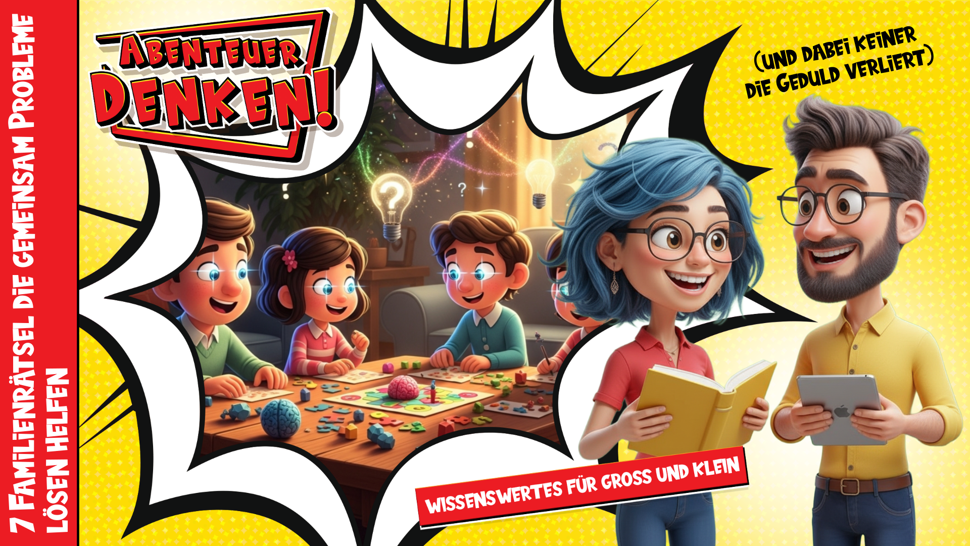 Lies Mal-7 Familienrätsel die gemeinsam Probleme lösen helfen (und dabei keiner die Geduld verliert) (Thumbnail)