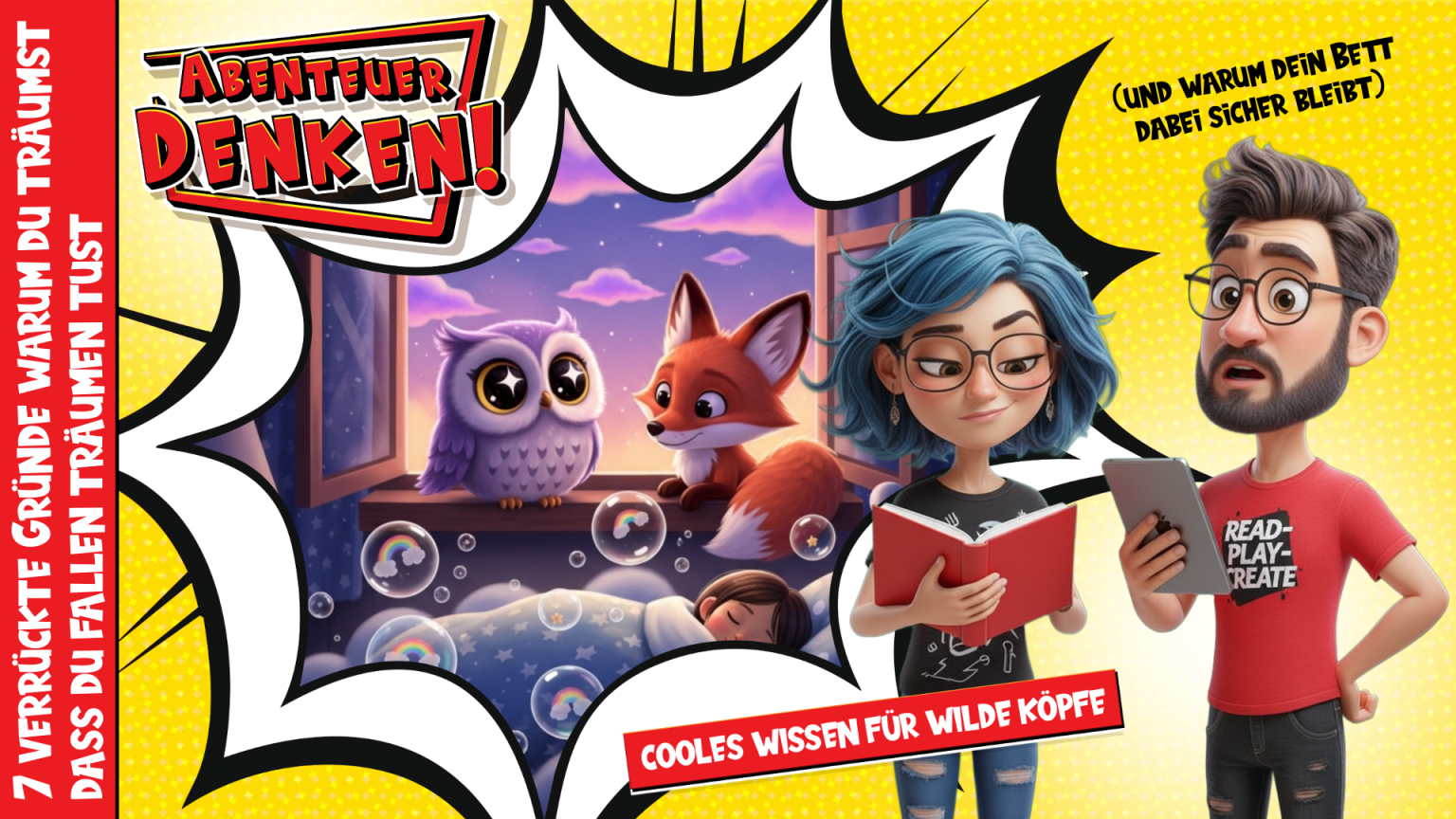 Lies Mal-Kinder-7 verrückte Gründe warum du träumst dass du fallen träumen tust (und warum dein Bett dabei sicher bleibt) (Thumbnail)