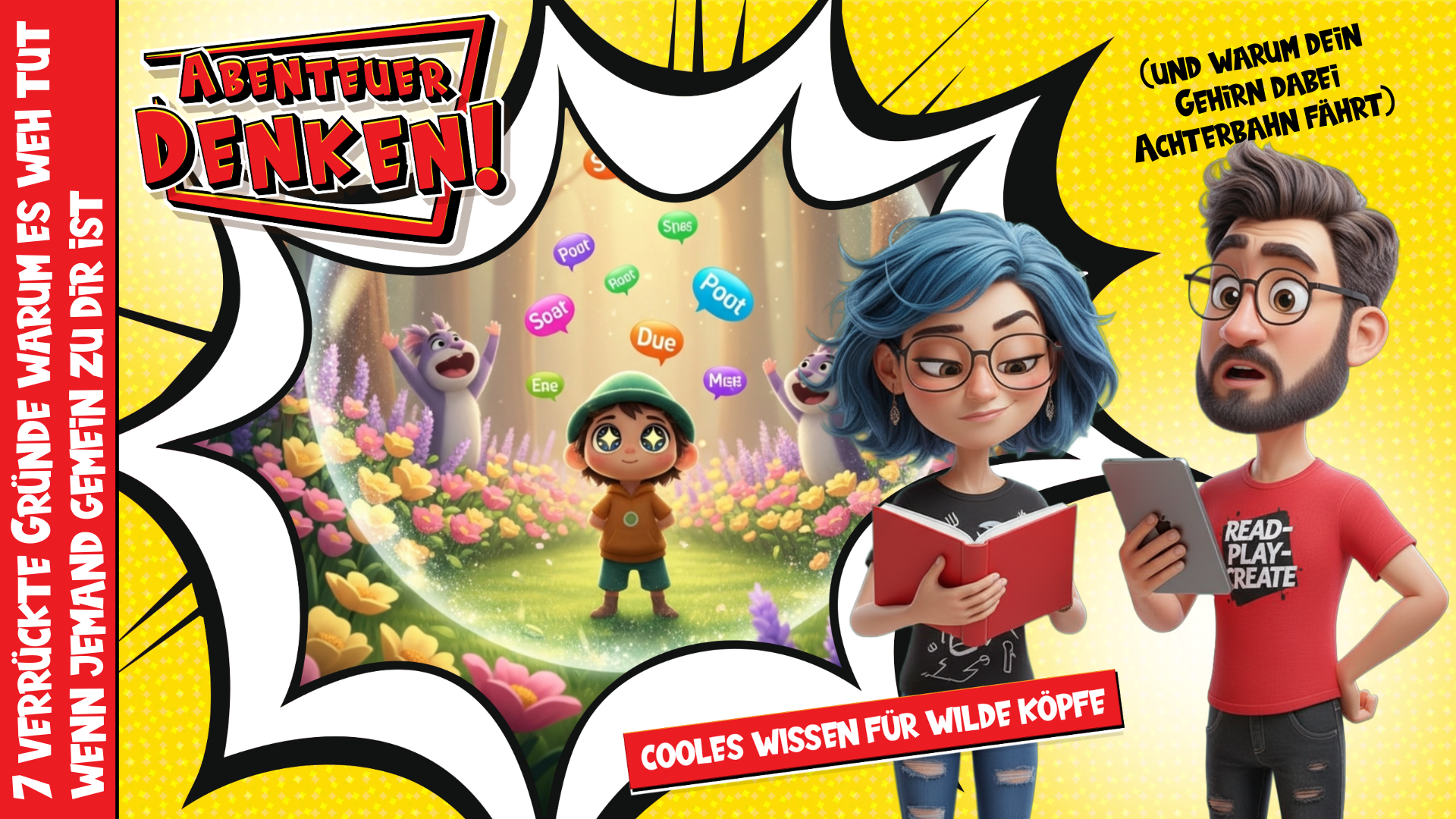 Lies Mal-Kinder-7 verrückte Gründe warum es weh tut wenn jemand gemein zu dir ist (und warum dein Gehirn dabei Achterbahn fährt) (Thumbnail)