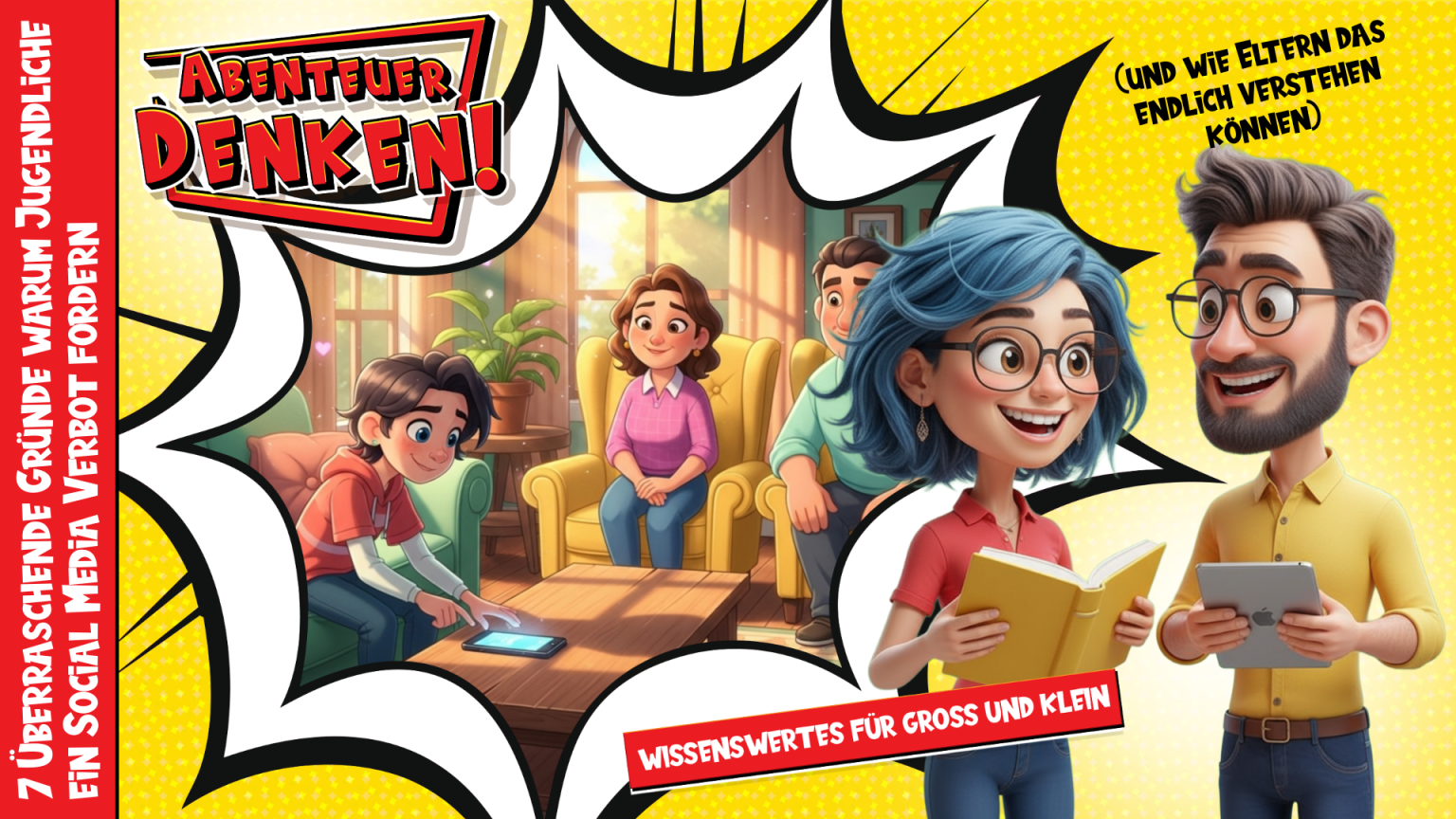 Lies mal! - 7 Überraschende Gründe warum Jugendliche ein Social Media Verbot fordern (Thumbnail)