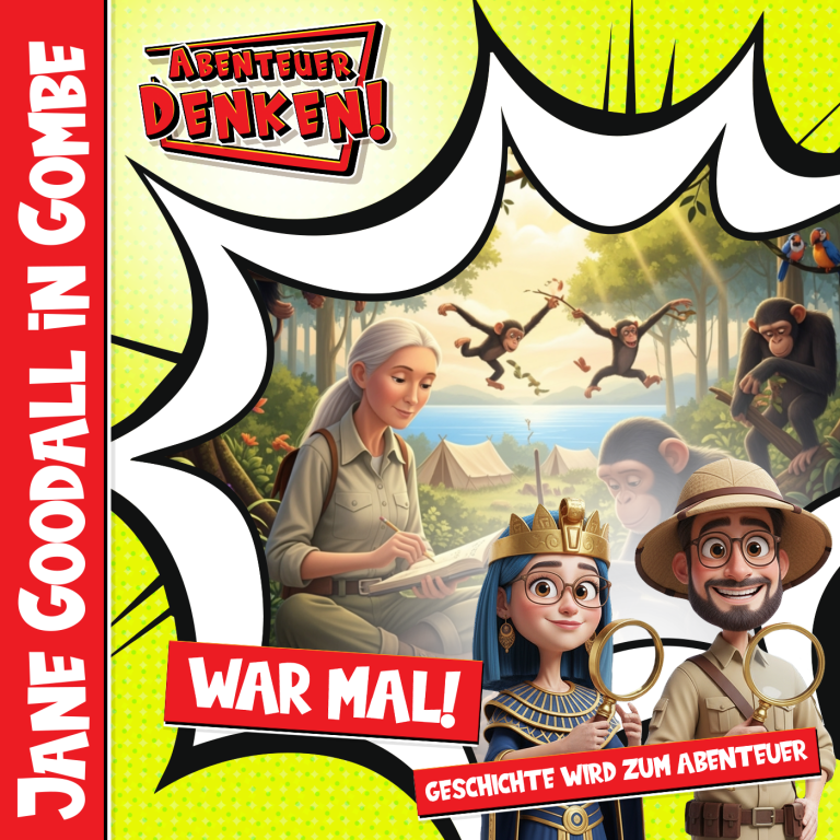 War Mal! - Jane Goodall in Gombe (Cover)