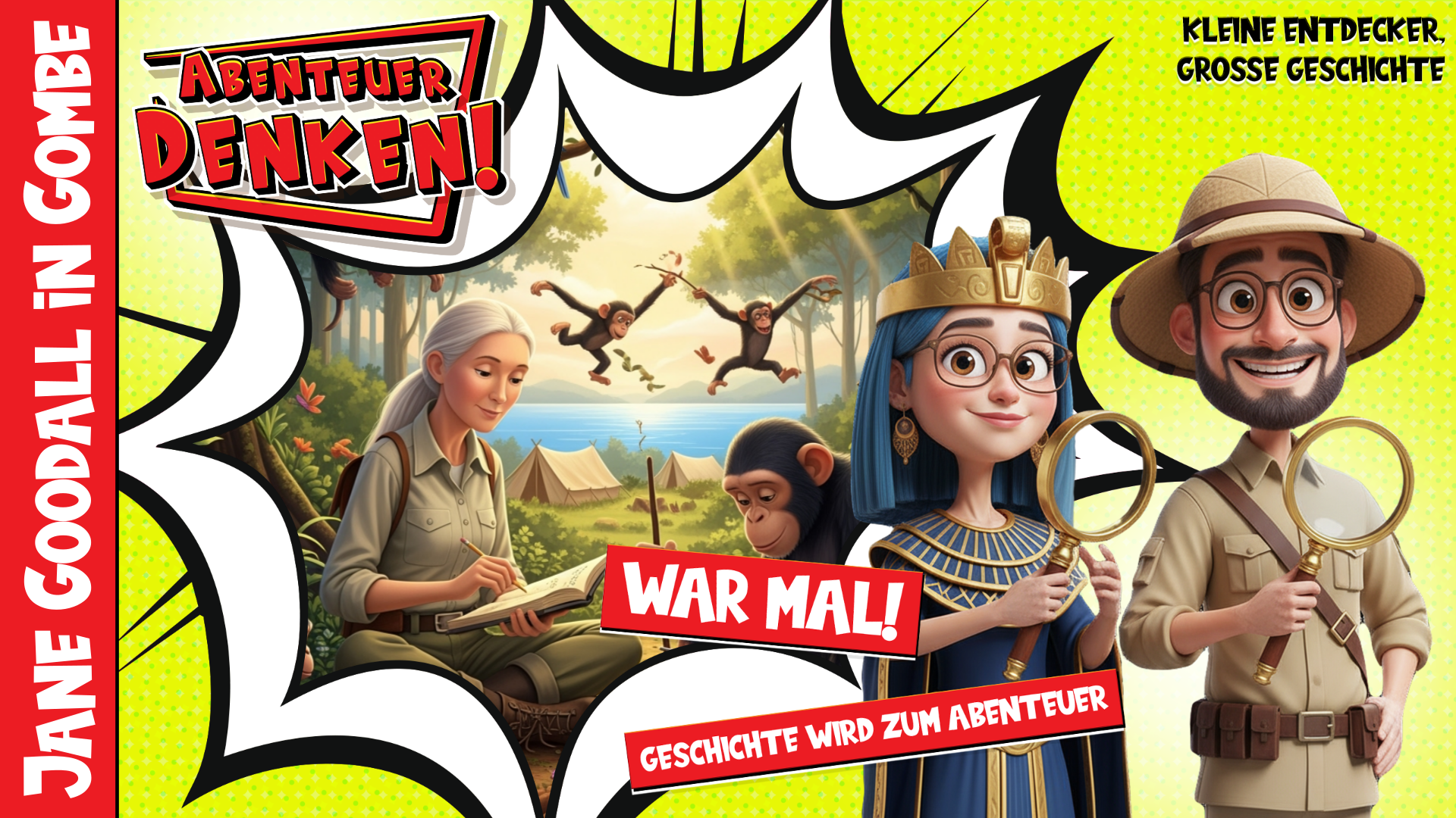 War Mal! - Jane Goodall in Gombe (Thumbnail)