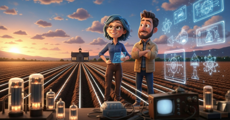 War Mal-Philo Farnsworths Fernsehtraum (Custom Background)